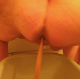 One of our users records his large wife shitting into a plastic container. If you want to see a really big woman and soft, sloppy, wet shit with great audio, this video clip is for you!